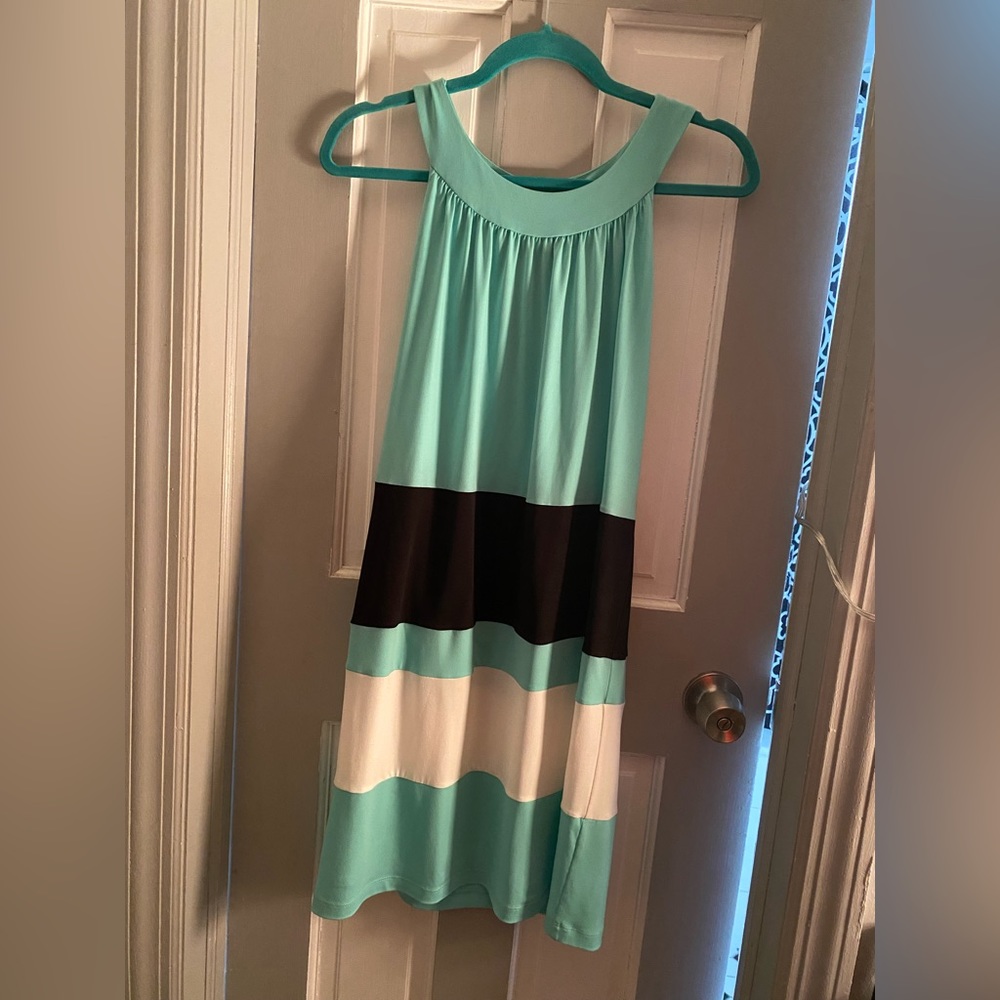Kalijati aqua mini dress